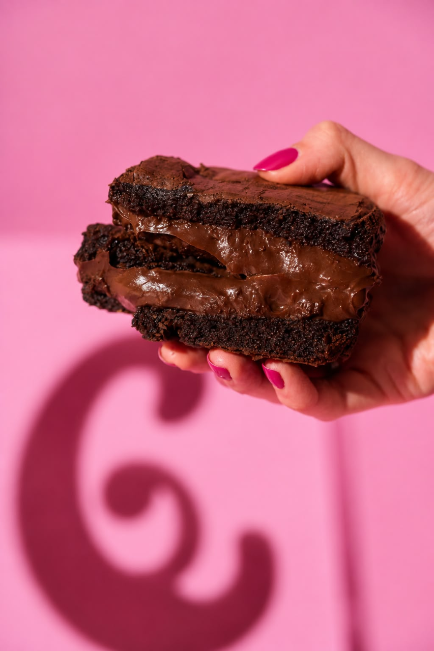 Sandubrownie de Brigadeiro